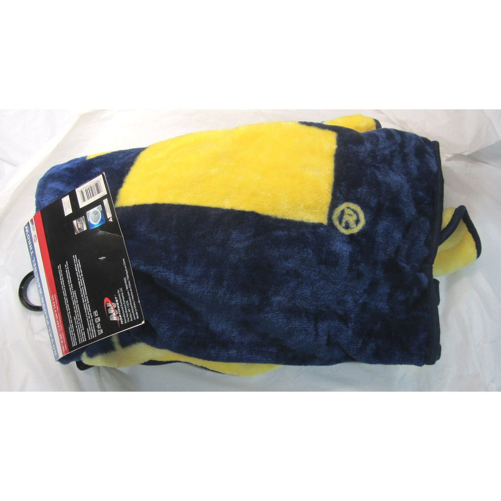 Michigan Wolverines 50'' x 60'' Team Plush Raschel Throw Blanket