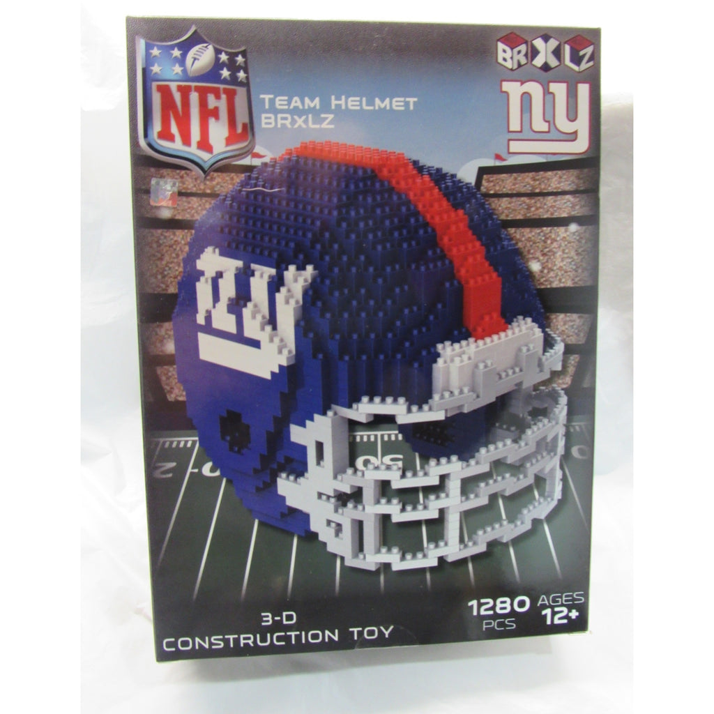 NFL LEGO-Style NY Giants 3D Helmet Puzzle