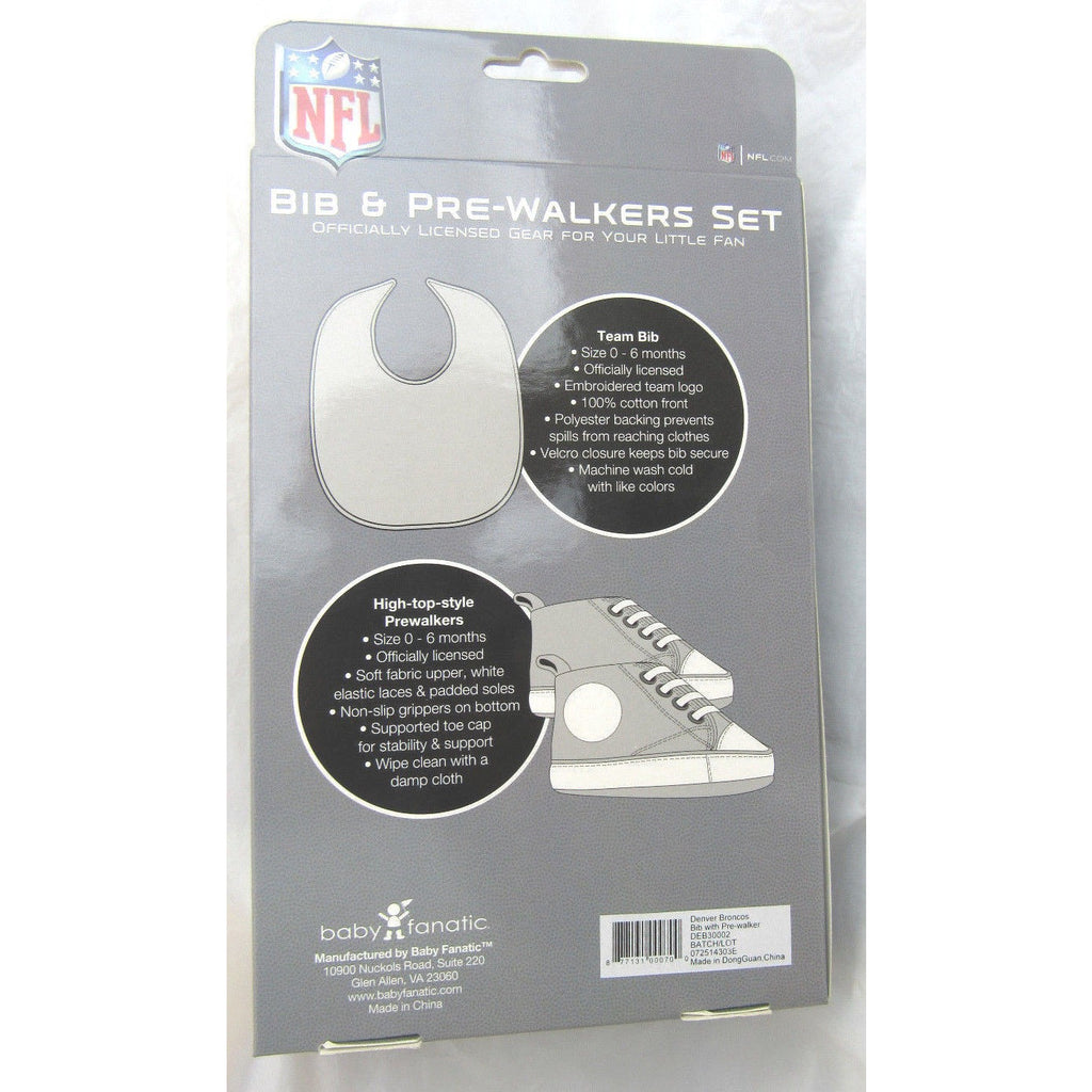 Baby Fanatic Bib & Prewalker Gift Set - Seattle Seahawks