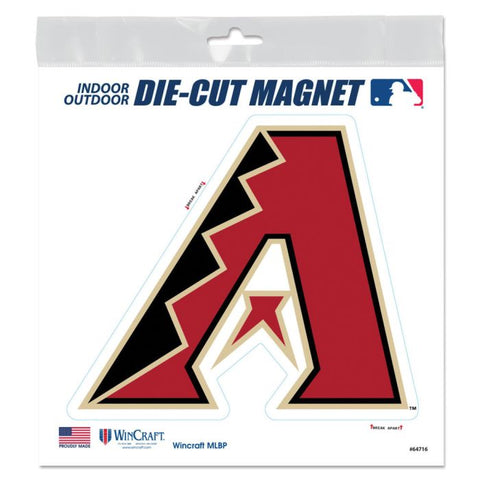 MLB Arizona Diamondbacks 6 inch Auto Die-Cut Magnet Logo by WinCraft