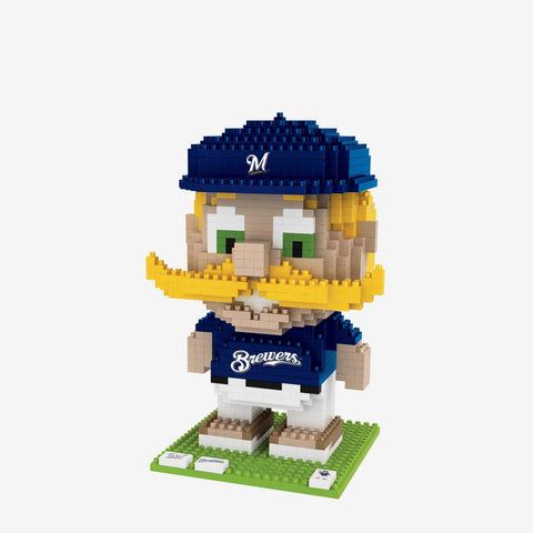 MLB Milwaukee Brewers Team Mascot "Barrelman" BRXLZ 3-D Puzzle 778 Pieces