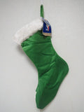 Boston Celtics Embroidered on Green Christmas Stocking w/white Heal n Toe