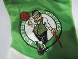 Boston Celtics Embroidered on Green Christmas Stocking w/white Heal n Toe