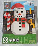 NFL Dallas Cowboys BRXLX Snowman 3-D Puzzle 654 Pieces FOCO