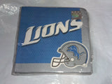 NFL Detroit Lions Sports 6.5" x 6.5" Banquet Party Paper Luncheon Napkins