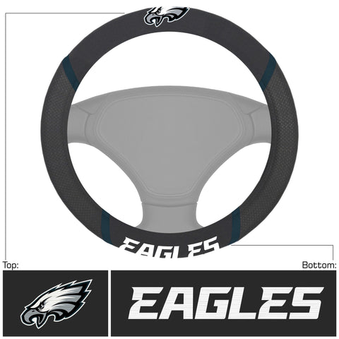 NFL Philadelphia Embroidered Mesh Steering Wheel Cover by FanMats