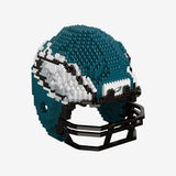 NFL Philadelphia Eagles 3D Toy Puzzle Helmet BRXLZ Building 1342 Pieces by FOCO