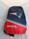 NFL New England Patriots 2015 Stripe Core Logo Backpack by Forever Collectible