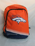 NFL Denver Broncos 2015 Stripe Core Logo Backpack by Forever Collectible