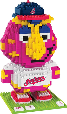 MLB Cleveland Guardians Slider Team Mascot BRXLZ 3-D Puzzle by FOCO