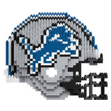 NFL Detroit Lions Helmet Shaped BRXLZ 3-D Puzzle 1463 Pieces