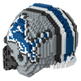 NFL Detroit Lions Helmet Shaped BRXLZ 3-D Puzzle 1463 Pieces