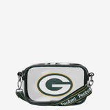 NFL Green Bay Packers Stadium Team Stripe Clear Crossbody Bag by FOCO