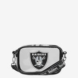 NFL Las Vegas Raiders Stadium Team Stripe Clear Crossbody Bag by FOCO