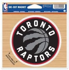 NBA Toronto Raptors 4 inch Auto Die-Cut Magnet Logo by WinCraft