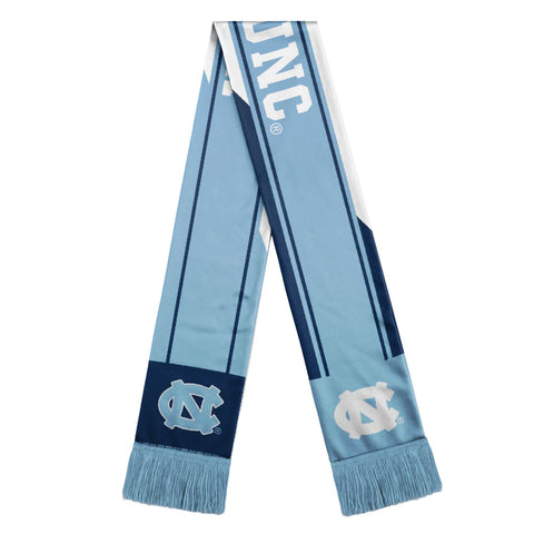 NCAA North Carolina Tar Heels Colorwave Wordmark 68" Knit Winter Scar