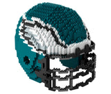 NFL Philadelphia Eagles 3D Toy Puzzle Helmet BRXLZ Building 1342 Pieces by FOCO