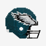 NFL Philadelphia Eagles 3D Toy Puzzle Helmet BRXLZ Building 1342 Pieces by FOCO