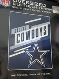 NFL Dallas Cowboys Oversized Silk Touch Throw Blanket 55" by 70"