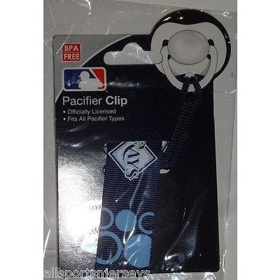 MLB Tampa Bay Rays Pacifier Clip Holder Strap by baby fanatic