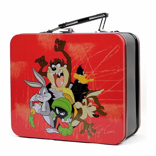 Tin Lunch Box Deer & Rabbit