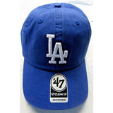 NWT MLB 47 Brand Clean Up Baseball Hat-Los Angeles Dodgers Home Hat Blue