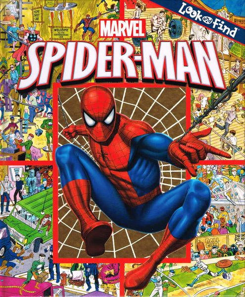 Look　and　All　Find?　MARVEL　the　Amazing　–　Spider-Man　Hardcover　Book　Sports-N-Jerseys