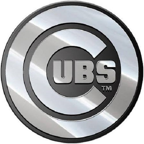 MLB Chicago Cubs Chrome Auto Emblem