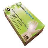 Emerald Digi-Glove Medium Latex Gloves Powder-Free 100 ct box