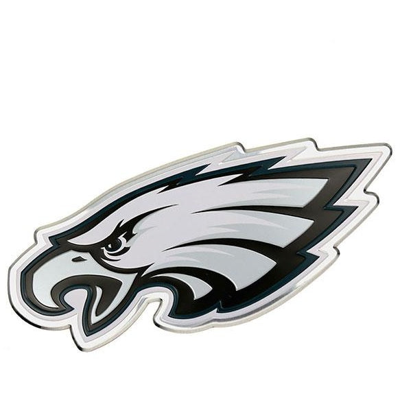 Philadelphia Eagles Colored Aluminum Car Auto Emblem