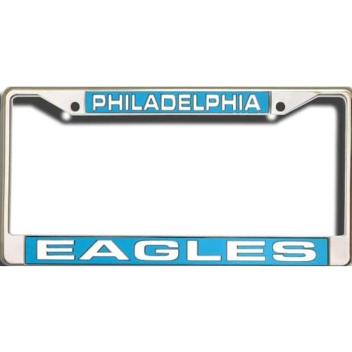 Philadelphia Eagles Laser Chrome License Plate Frame