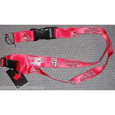  MLB St. Louis Cardinals Copperstown Lanyards, Red, One