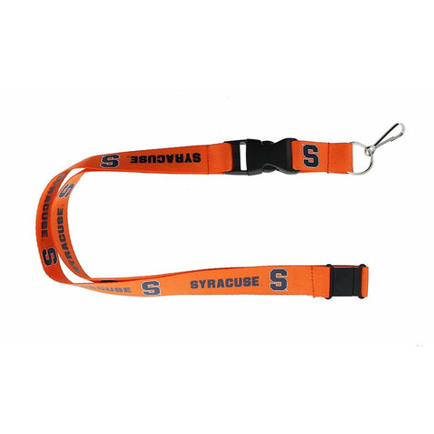 NCAA Syracuse Orange Lanyard Detachable Buckle 23" L 3/4" W by Aminco